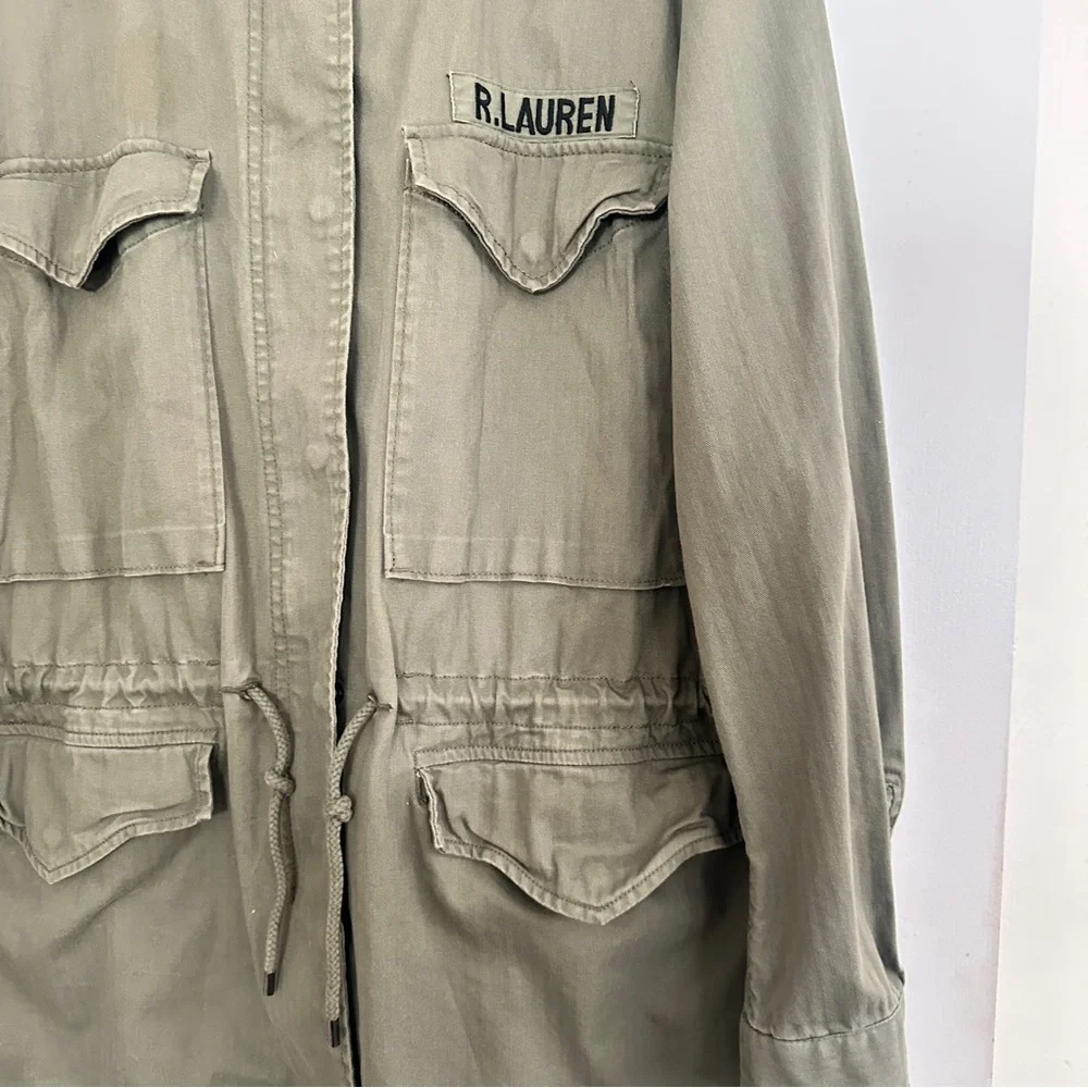 Polo by Ralph Lauren Women’s Olive Military Jacket - Picture 6 of 7